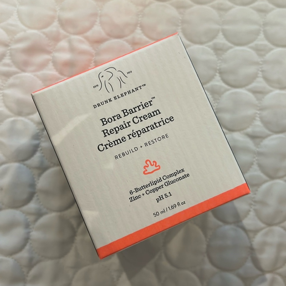 Drunk elephant bora barrier repair cream 50ml summer spring anti aging Y2K